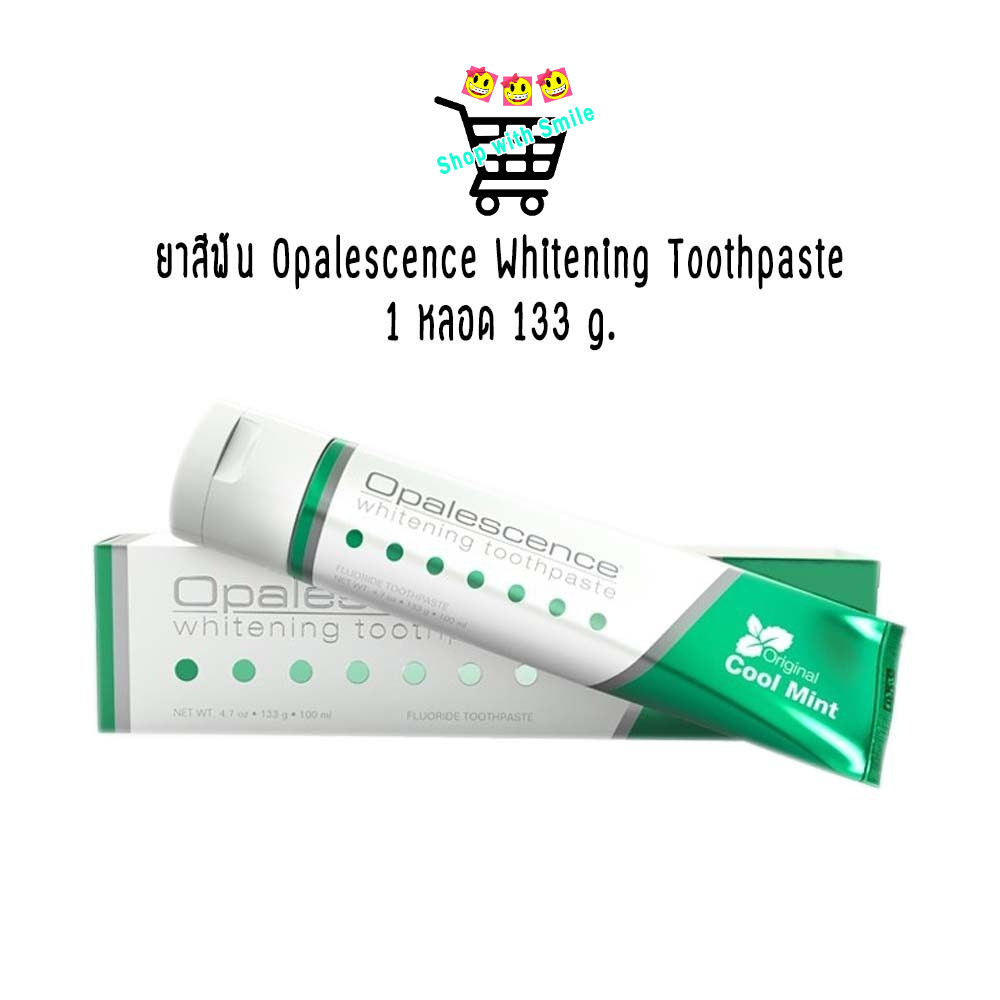 ยาสีฟัน Opalescence Whitening Toothpaste 1 หลอด (133 g.) ยาสีฟันระดับโลกจาก USA ที่ทันตแพทย์ทั่วโลกเ