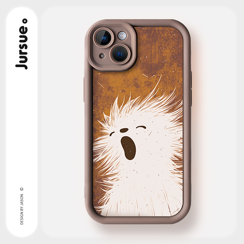JURSUE เคสไอโฟน เคสนุ่มกันกระแทกมีสไตล์ตลก เคสโทรศัพท์ for iPhone 17 Air 16 15 14 13 12 11 Pro Max S