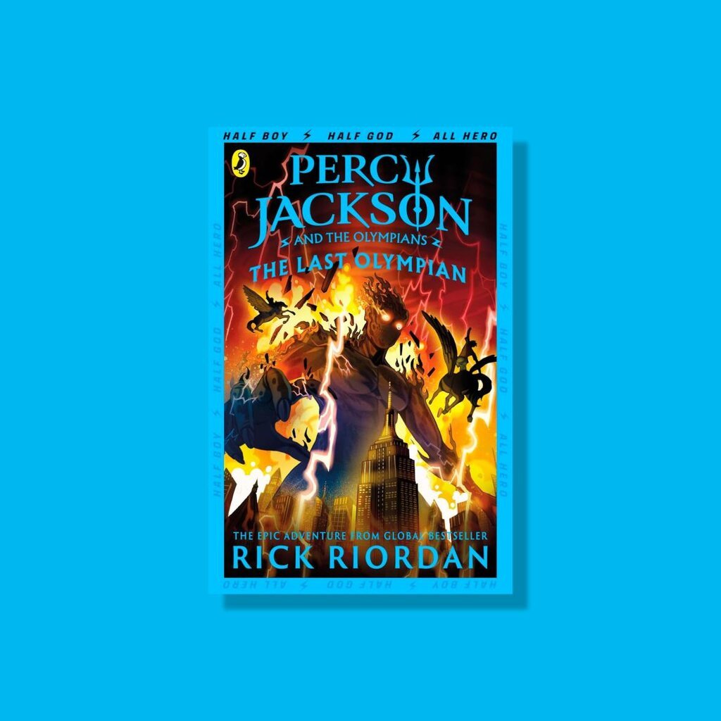 Percy Jackson and the Olympians: The Last Olympian (Book 5 of 7) วรรณกรรมเยาวขน แฟนตาซี ภาษาอังกฤษ