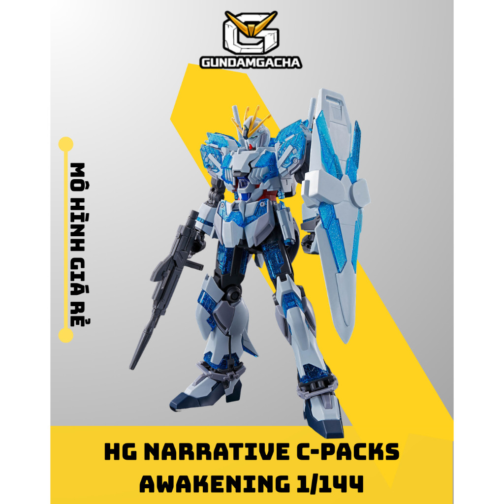 HG UC 1/144 Narrative C-Packs Assembly Model [ Awakening Image Color] – No.6601A - รุ่นราคาถูกPromax