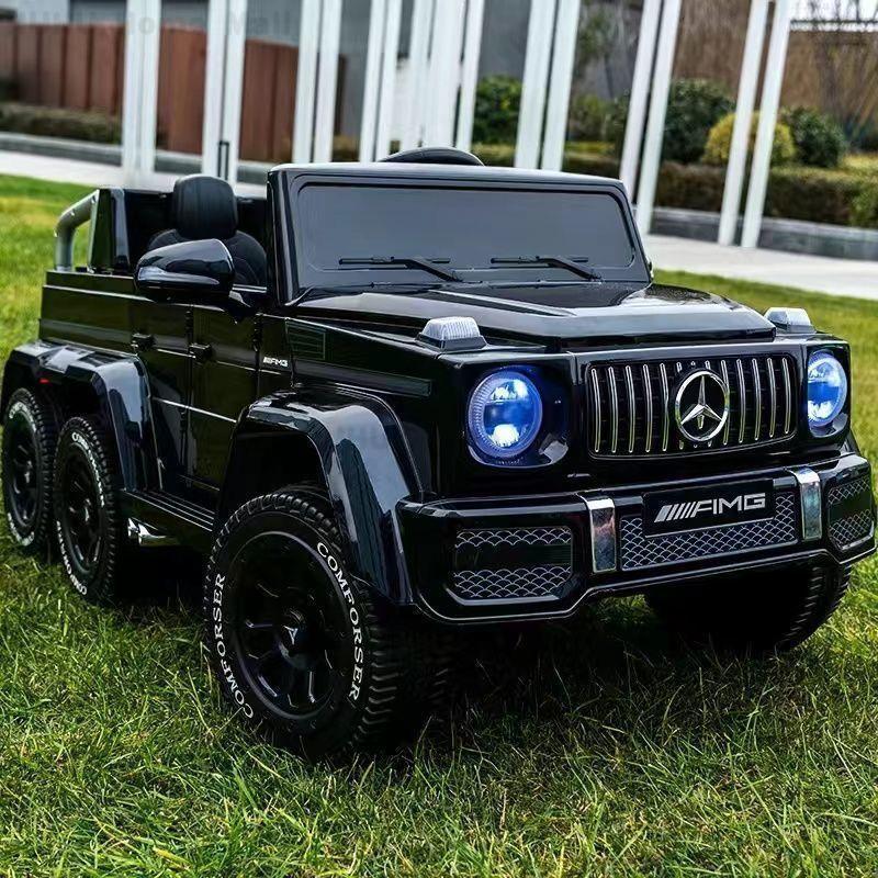 รถไฟฟ้าเด็ก รถยนต์ไฟฟ้าสำหรับเด็ก Mercedes-Benz G-Class, รถสี่หรือหกที่นั่งสำหรับพ่อแม่และลูกพร้อมรี