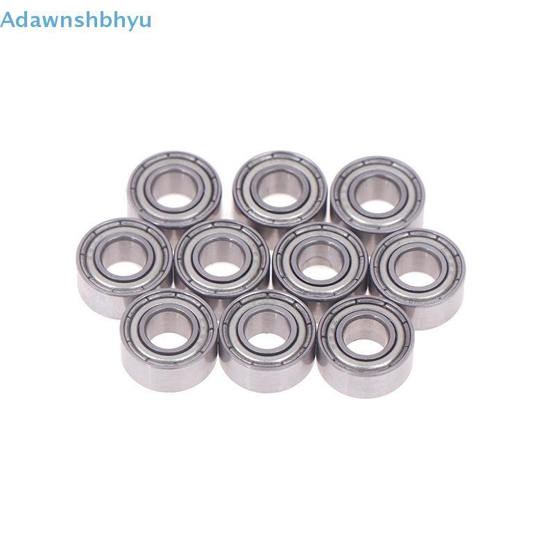Adhyu 10 ชิ้น 683 684 685 686 687 688 689 ZZ 2Z ขนาดเล็ก Deep Groove Ball Bearing โลหะ Shielded Mini