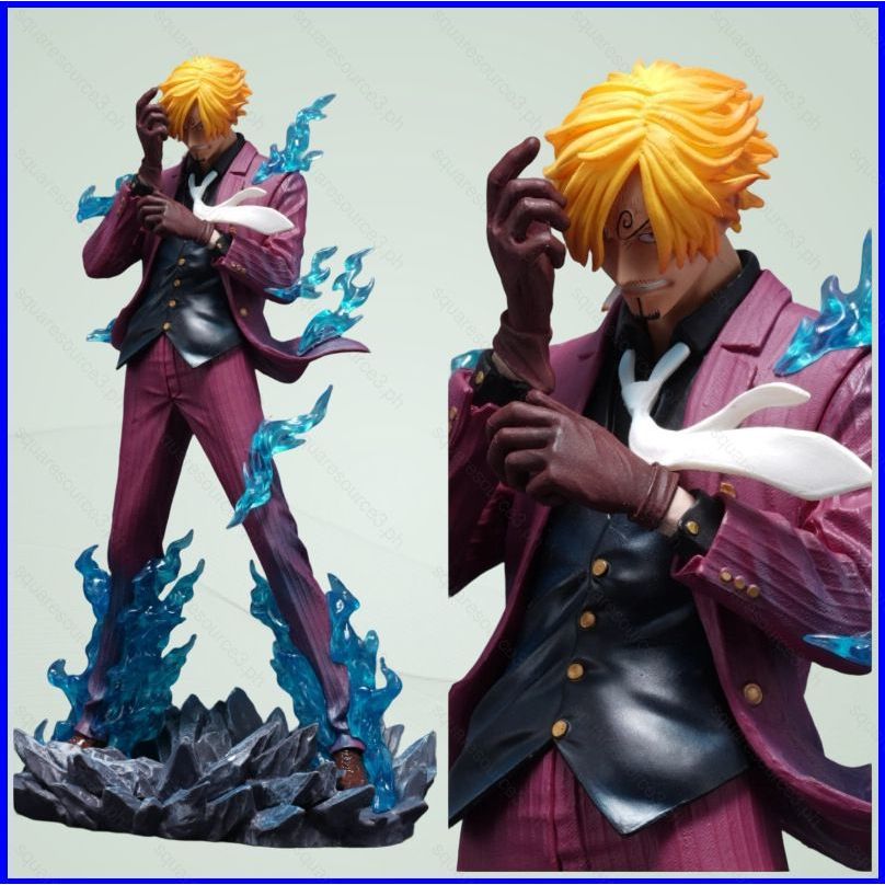 SQ3 One Piece Sanji Ifrit Jambe Collectible Action Figure เครื่องประดับเดสก์ท็อป QS3