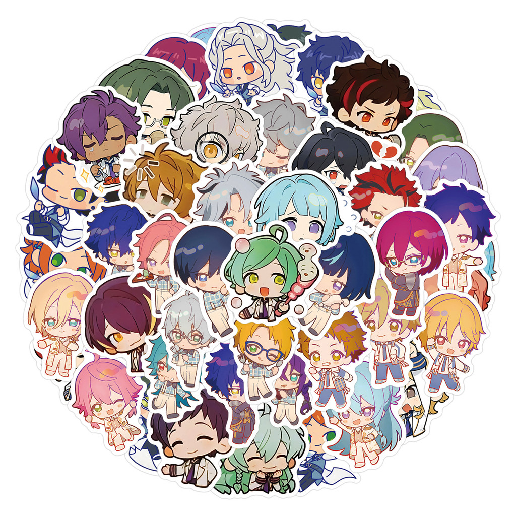 50ชิ้น/เซ็ต ❉ สติ๊กเกอร์ Ensemble Stars Series 01 ❉ สติ๊กเกอร์แฟชั่น DIY กันน้ํา Doodle