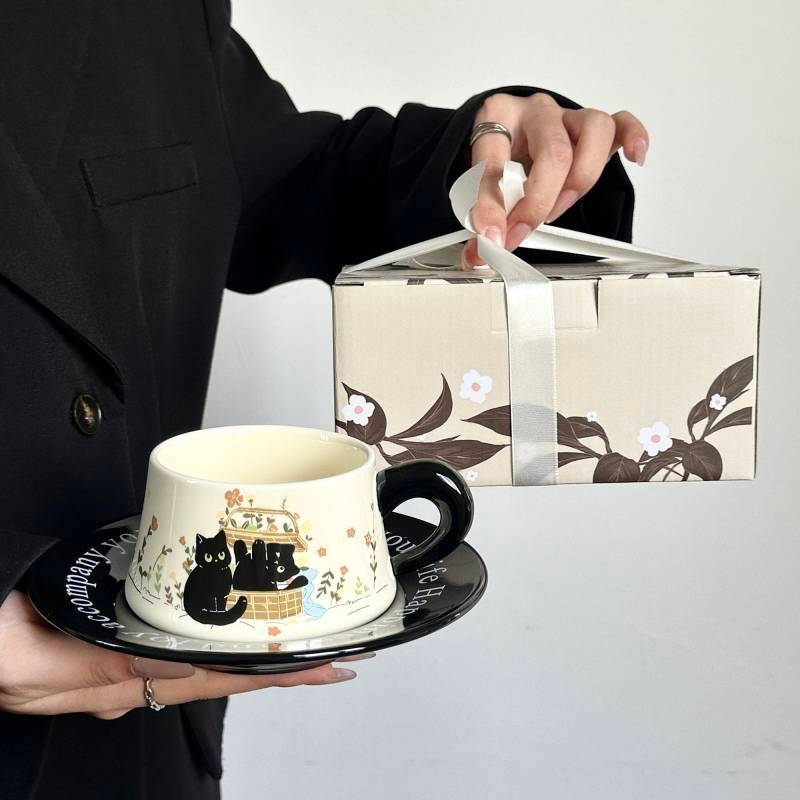 Light Luxury Coffee Set Gift Set Good-looking Office Afternoon Tea Drinking Cup Get Gifts for Men an