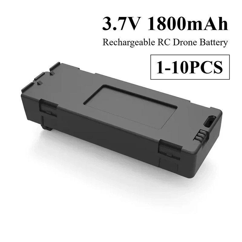 3.7V 1800mAh แบตเตอรี่ RC Drone สําหรับ E88 E99 P1 K3 P10 A13 S98 E525 กําลังขยายสูง High-Endurance 
