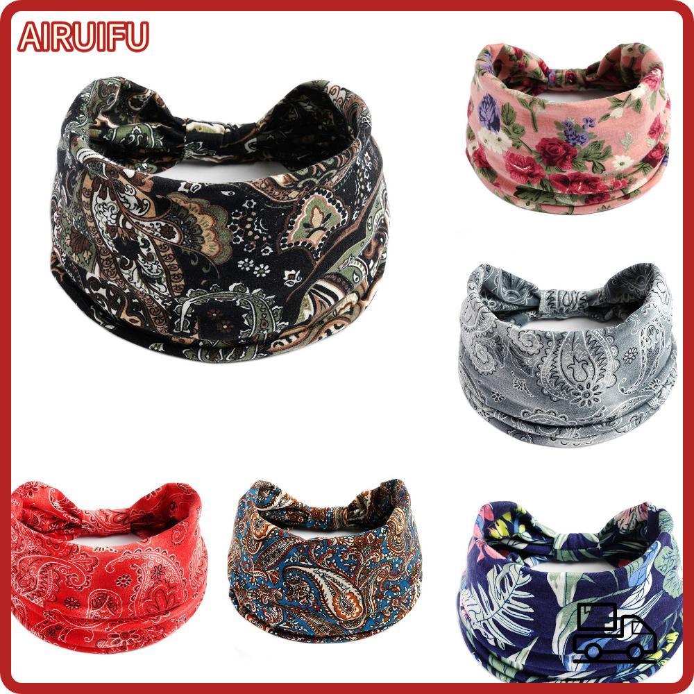AIRUIFU Bohemian Hairbands Hot Fashion Head Wrap Girls Hair Bands