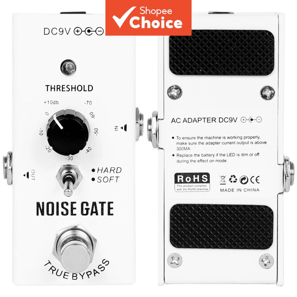 เอฟเฟคกีตาร์ไฟฟ้า IRIN แป้นเหยียบ NOISE GATE เอฟเฟค NOISE GATE True Bypass ตัวเรือนโลหะผสมสังกะสี อุ
