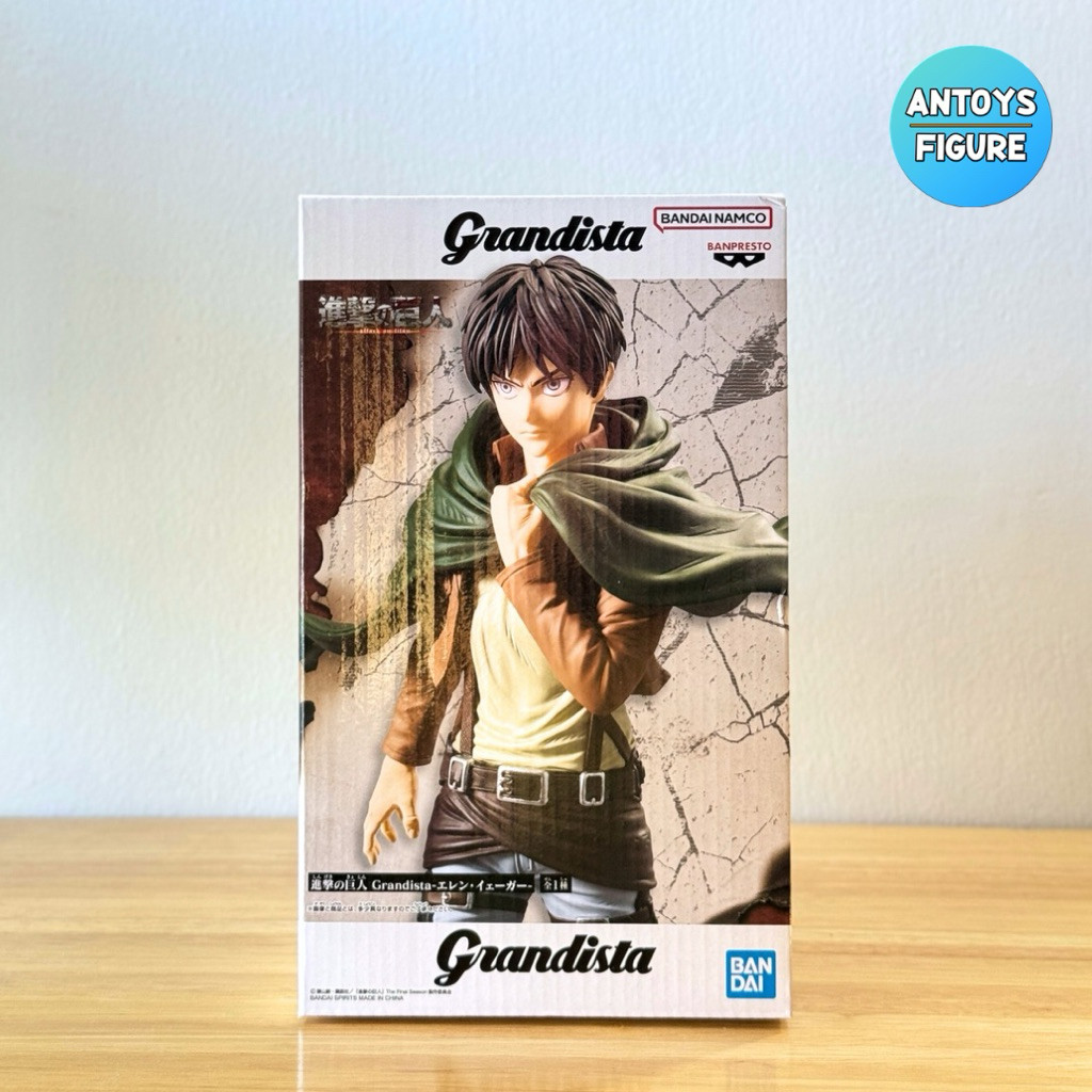 🧸（Pre-order）ฟิกเกอร์ ของแท้ (Lot ) Attack on Titan Grandista Eren Yeager Figure