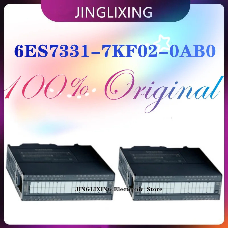 1 ชิ้น/ล็อตใหม่ 6ES7331-7KF02-0AB0 6ES7 331-7KF02-0AB0 6ES7331 7KF02 0AB0 คอนโทรลเลอร์ PLC ในสต็อก