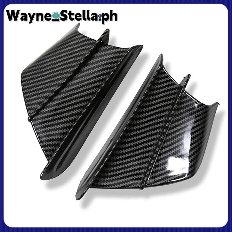 Wayne_Stella1 คู่รถจักรยานยนต์ด้านข้าง Winglet รถจักรยานยนต์ Fairing Side Winglet สําหรับ 650 400 30