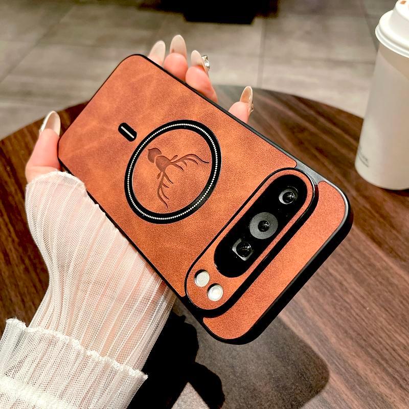Vintage PU หนังเคสโทรศัพท์เหมาะสําหรับ Google Pixel 10 9 8 7 Pro XL 9A 8A 7A 9Pro 8Pro 7Pro ProXL รุ