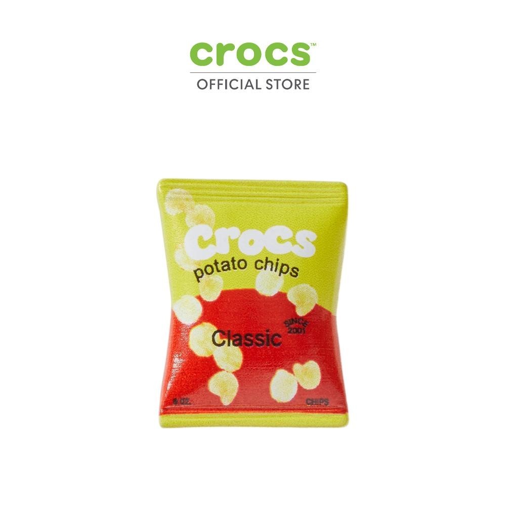 CROCS ตัวติดรองเท้า JIBBITZ™ YELLOW RED CHIP BAG รุ่น 10015973 -  MULTI COLOR