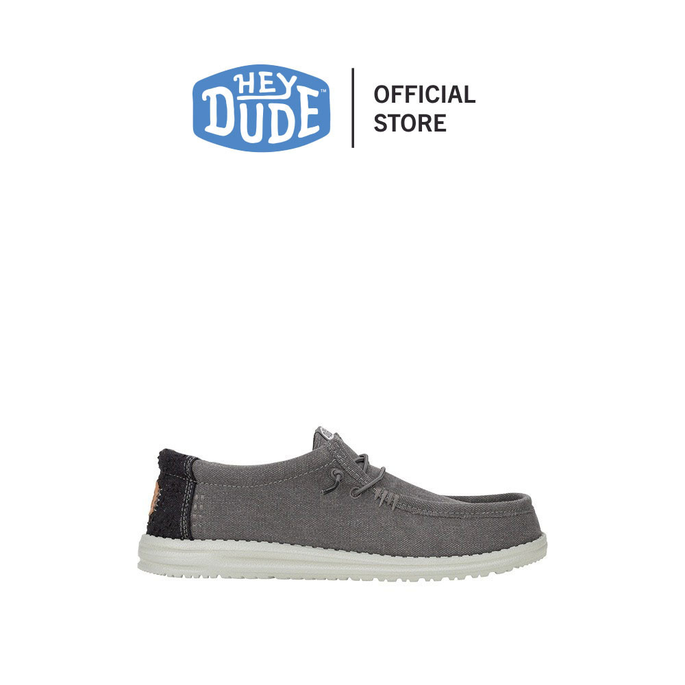 HEYDUDE รองเท้าลำลองผู้ชาย WALLY WORKWEAR รุ่น HD 43084-1U4 - GRANITE GREY/BLACK