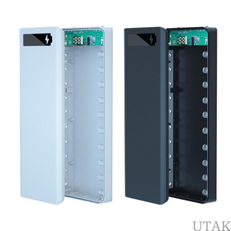 TAKE 10x18650 สําหรับกรณีชาร์จภายนอกกล่องเก็บสําหรับ Shell สําหรับ C