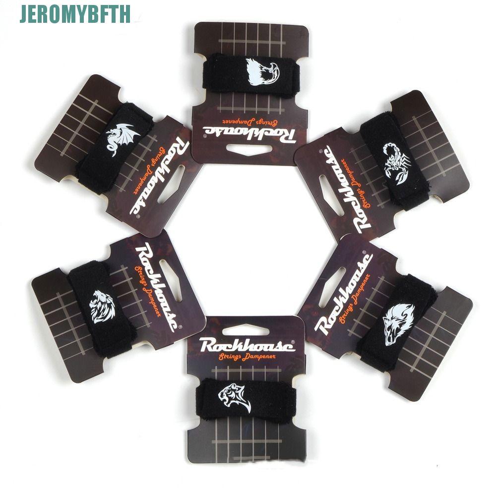 JEROMYBF Fret Wrap Guitar, ขจัดเสียงรบกวน Damper เทปลําแสงกีตาร์, กีต้าร์ Fret Wrap สายกีตาร์ติดตั้ง