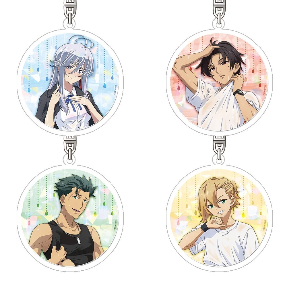 พวงกุญแจอนิเมะ 86 Eighty Six Mica อะคริลิครุ่น Shinei Nouzen Vladilena Milizé Raiden ตัวอักษร Accord