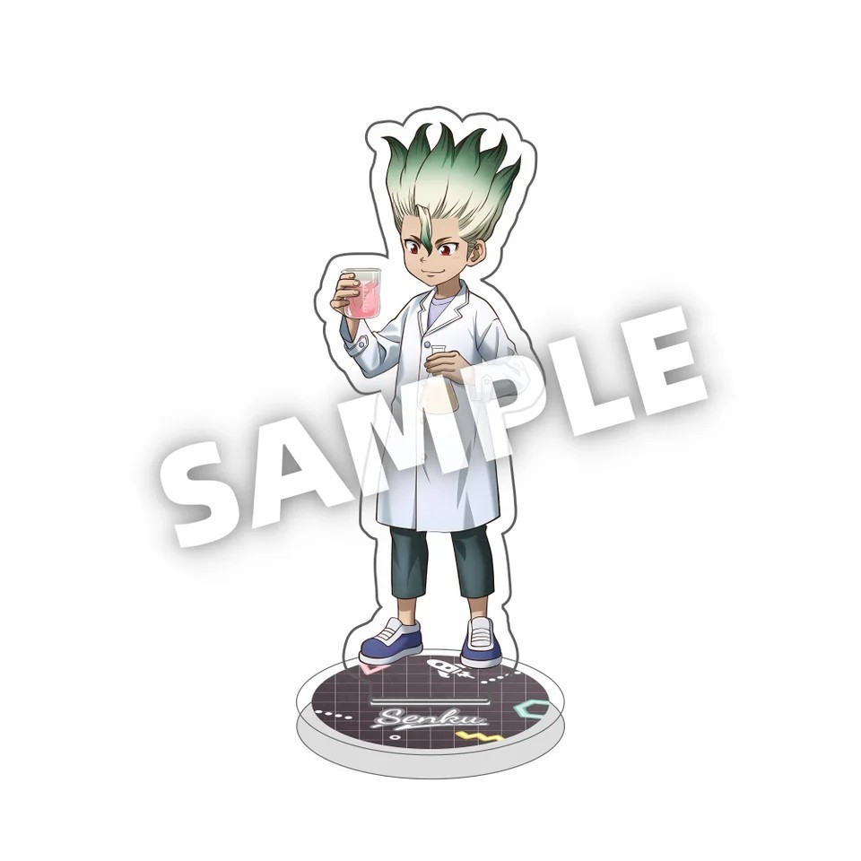 ดร. อะนิเมะรุ่น Standee Stone Ishigami Senkuu โต๊ะเรียนตกแต่ง Mica อะคริลิคพัดลมของขวัญ Dr Stone Gen Suika พวงกุญแจ ราคา ถูกที่สุด ดีลบีเคเค แกลเลอรีภาพที่ 6