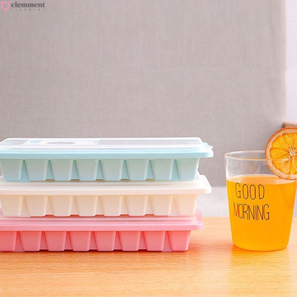 CLEMMENT 16 Cavity Cube Mold Drink Cover Jelly Freezer