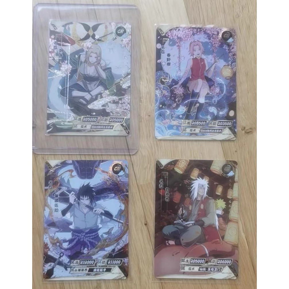 Kayou Naruto การ์ด CR NO.001-022 ชุดอะนิเมะการ์ดของเล่นของขวัญ-การ์ดเกม Naruto Official Mobile เกม CR NO.001-022 ชุด CR Card Spot Goods