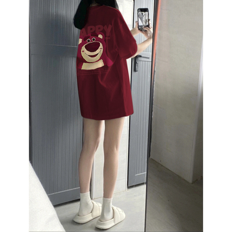 220gkoreanshirtwomen2026lotsos แฟชั่น oversizecasualwomantperempuanbajusisel2026summercotton100แขนสั