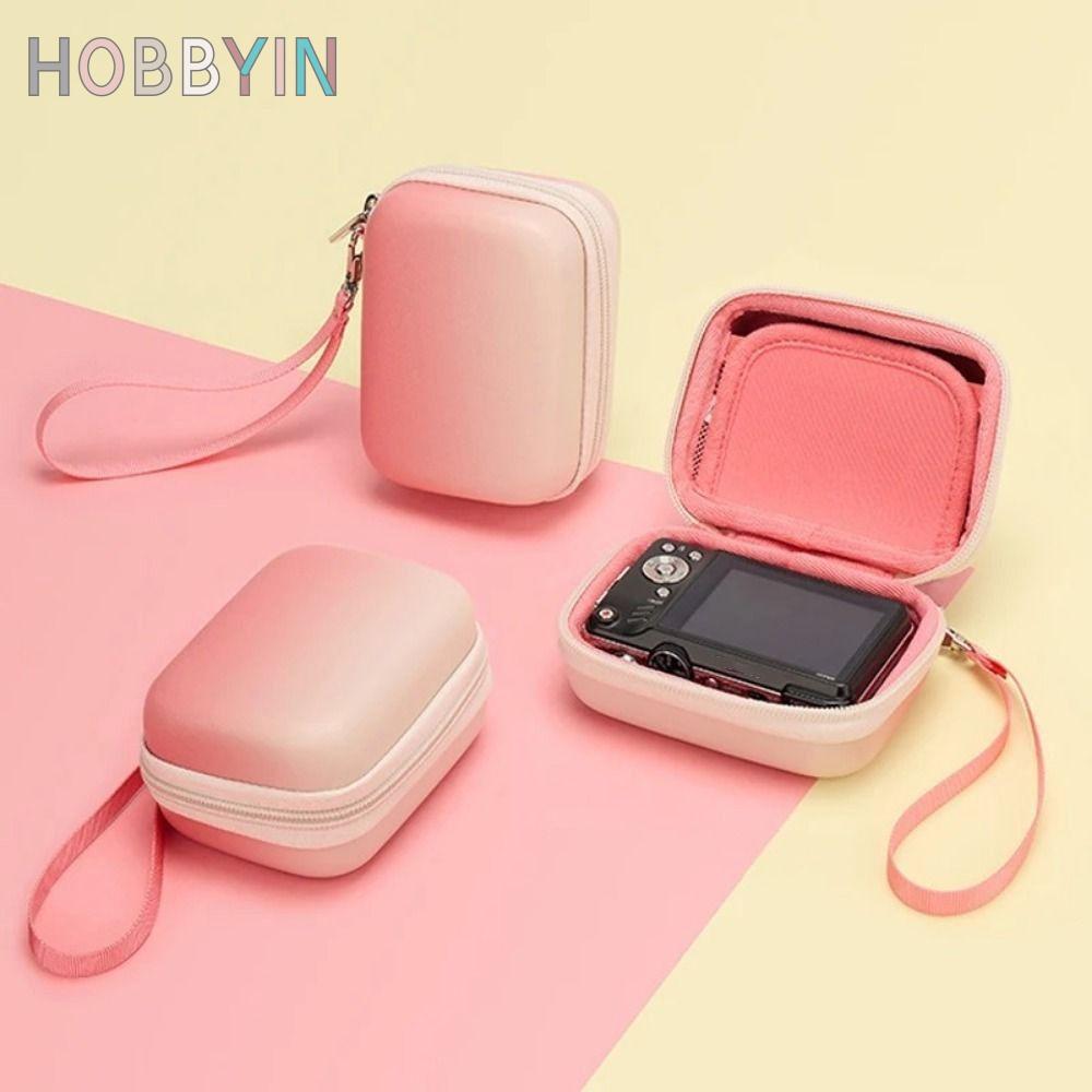 HOBBYIN กระเป๋ากล้องดิจิตอล, น้ําหนักเบา PU Hard Cover, Mini Anti-shock กล้องอุปกรณ์เสริมสําหรับ ZV-