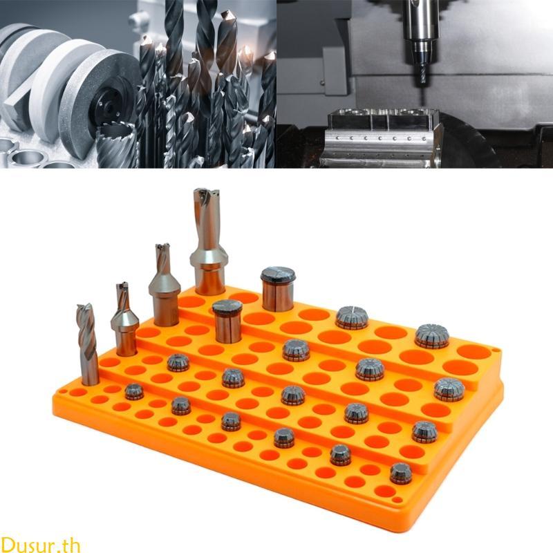 Dusur ER Collet Storage Box Router Bits เครื่องมือปลอดภัยและจัดระเบียบ ER25 ER32 16N32