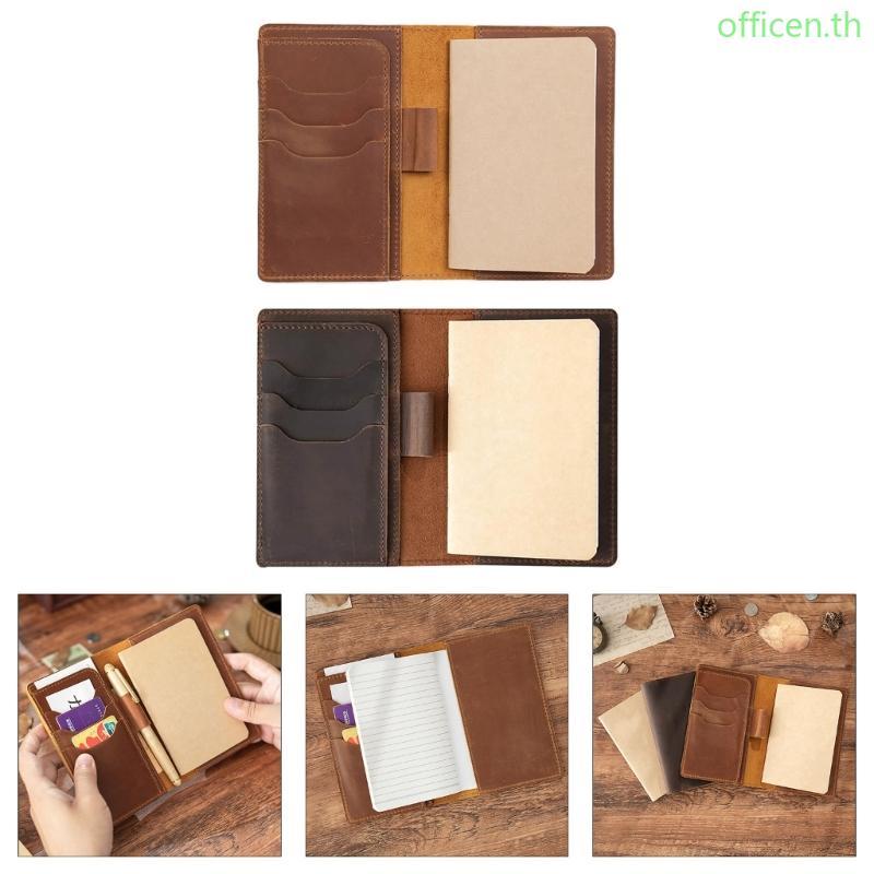 Cen Meeting Notebook Travel Notebook Notebook Leather Cover Notebook for Office