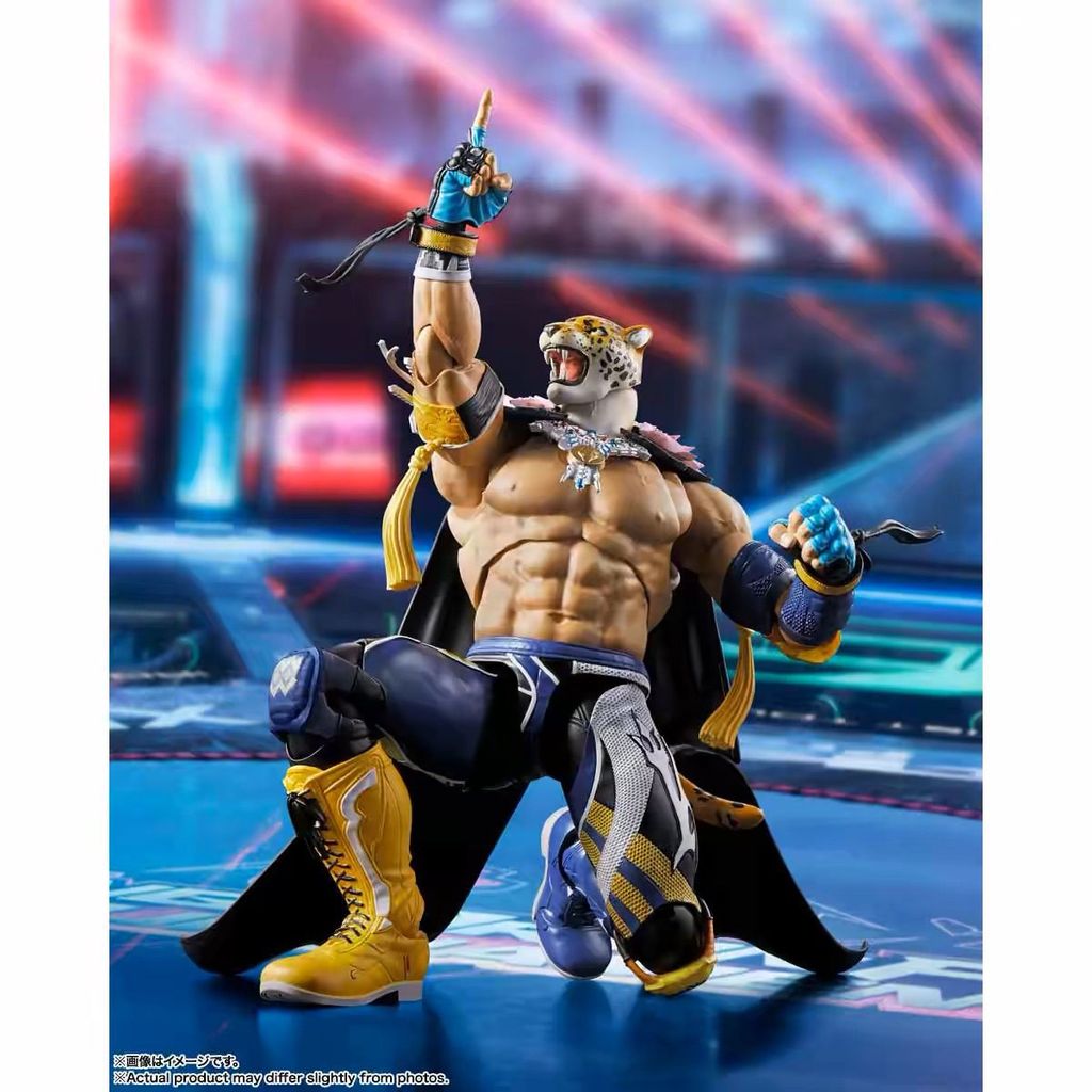 [Bandai] SHF TEKKEN8 TEKKEN8 KING Leopard KING รุ่นตัวแทนเคลื่อนย้ายได้
