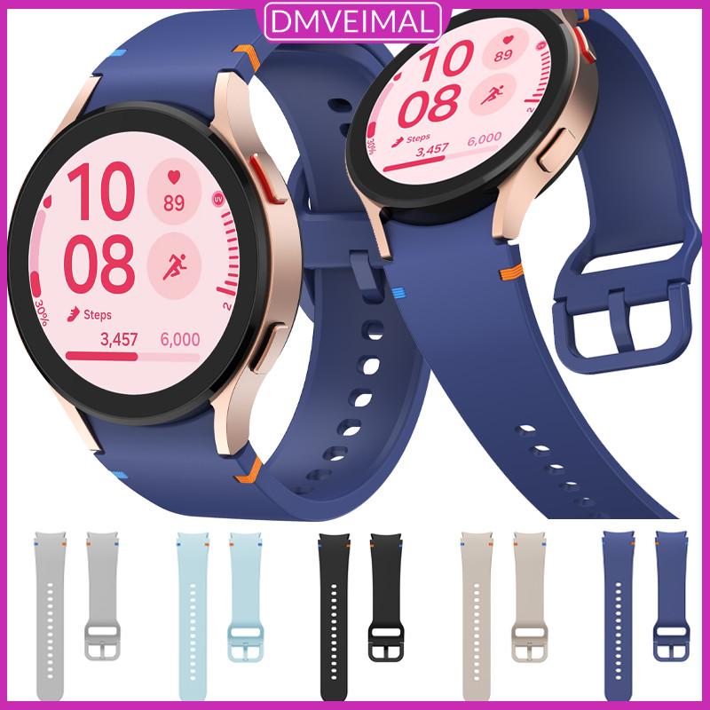 แถบซิลิโคนอ่อนนุ่ม 20 มม สายยาง for Samsung Galaxy Watch FE 7 6 5 4 44 มม. 40 มม Watch 6 4 Classic/5 LTE/5Pro 44มม.