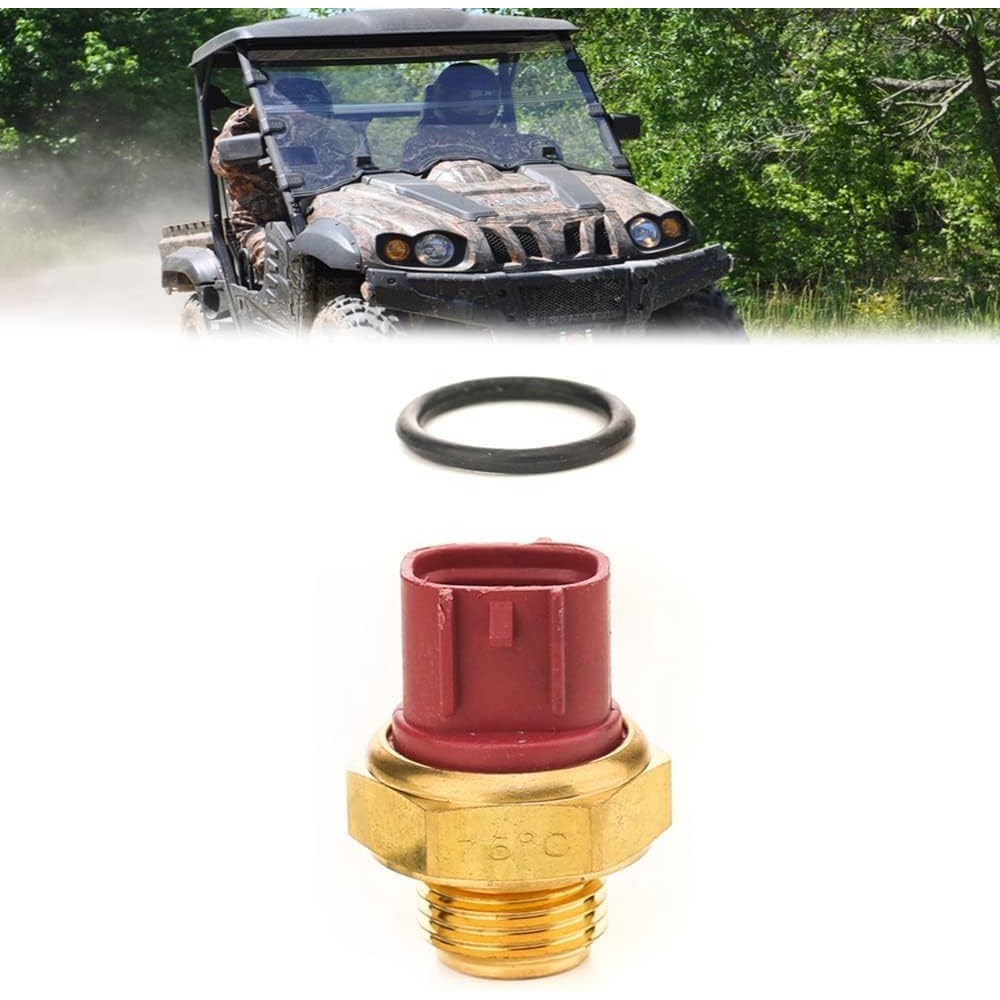 Chikia Hisun หม้อน้ํา Coolant พัดลมอุณหภูมิเซนเซอร์น้ําอุณหภูมิสวิทช์สําหรับ Hisun ATV UTV 250 500 7