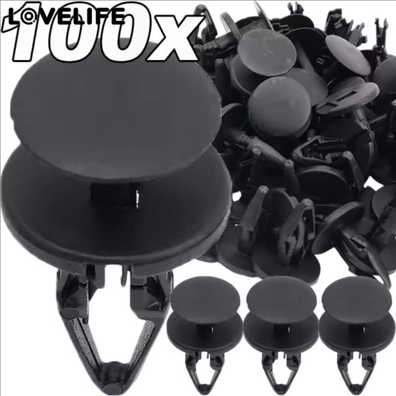 [อัตโนมัติ&3ค]20/60/100ชิ้น-คลิปยึดกันชนฟอร์ดติดตั้งง่ายตัวยึดพลาสติกทนทาน-การออกแบบล็อคทนสภาพอากาศสําหรับเปลี่ยนกันชนหน้า/หลัง