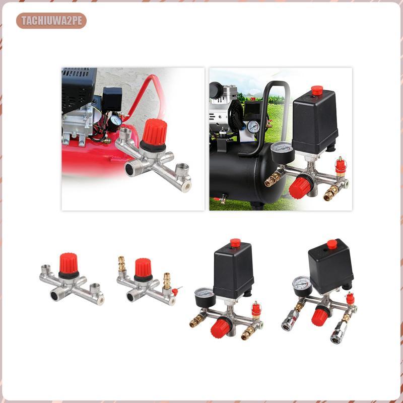 [tachiuwa2pe] อุปกรณ์เสริมสวิตช์แรงดันอากาศลูกสูบประเภทโครงสร้าง 90-120 PSI อุปกรณ์ทดแทนสวิตช์ควบคุม