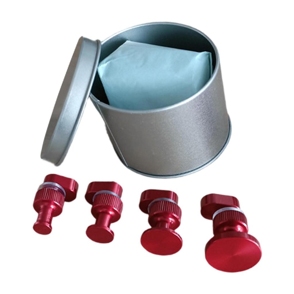 [SzxfliebfTW] 4 ชิ้น Dent Puller Tabs อะไหล่ซ่อม Dent Repair Pull Tabs อุปกรณ์เสริม Auto Body