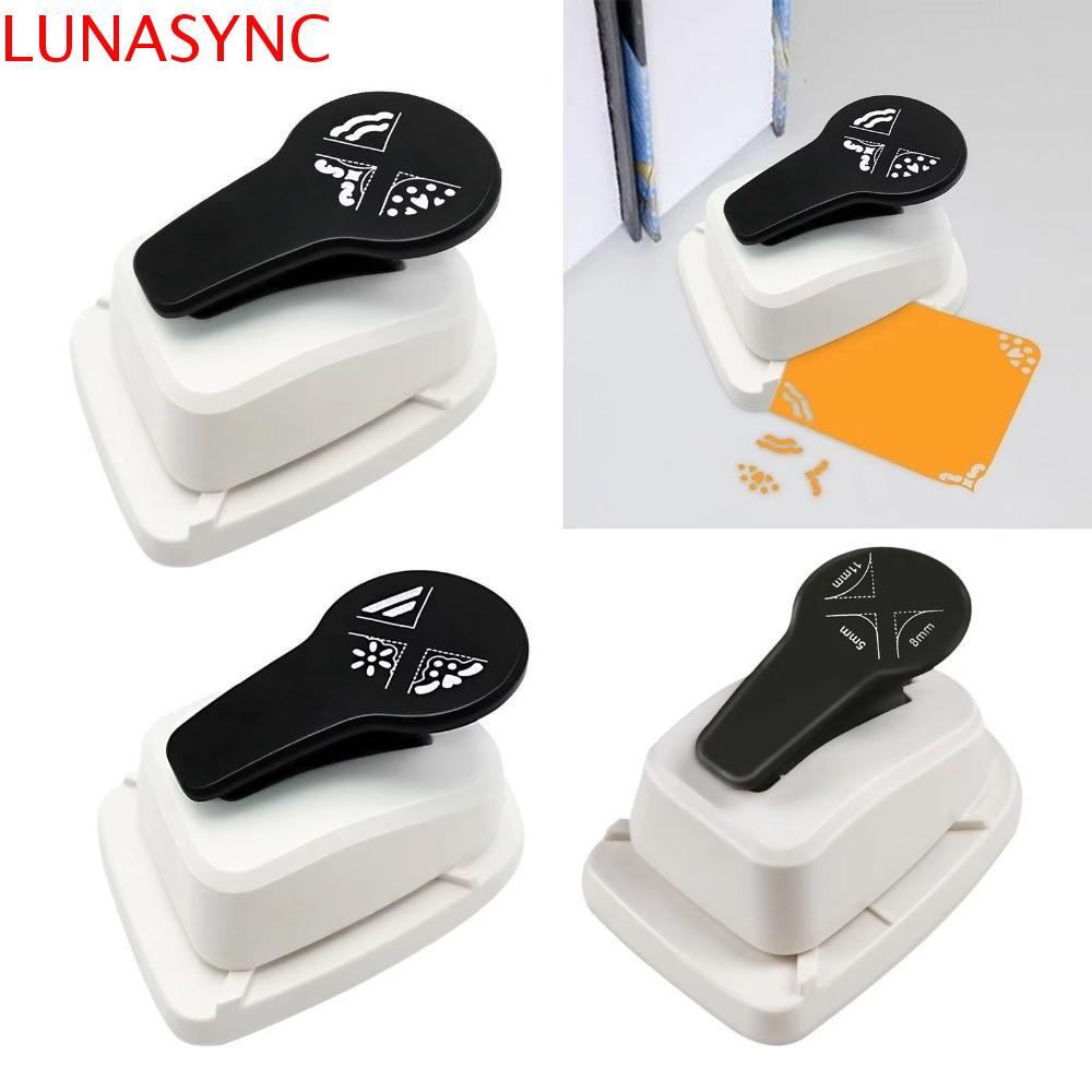 LUNASYNC Corner Decor Lace Puncher Punches Maker Paper Craft Punch, Craft Corner Cutting Craft Paper
