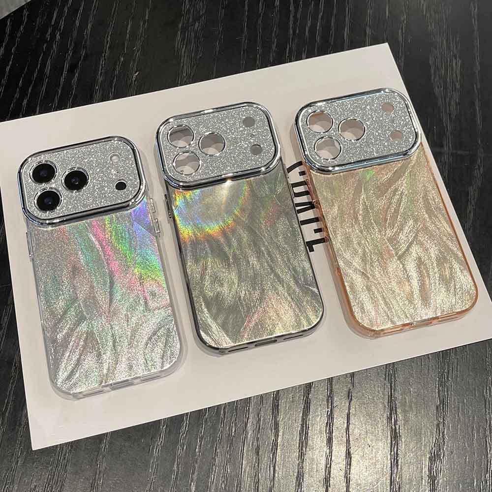 แบรนด์ใหญ่เคสโทรศัพท์สีสันสดใสสําหรับiPhone 17 17ProMax 16 16Promax 15 15Pro 15ProMax 13ProMaxเลเซอร