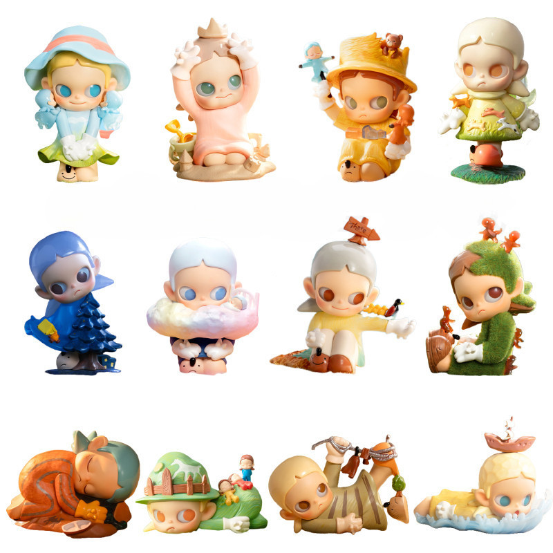 POPMART POPMART Zsiga Zsiga Slow Down Series Figure Mystery Box Gift สินค้าของแท้ 100%