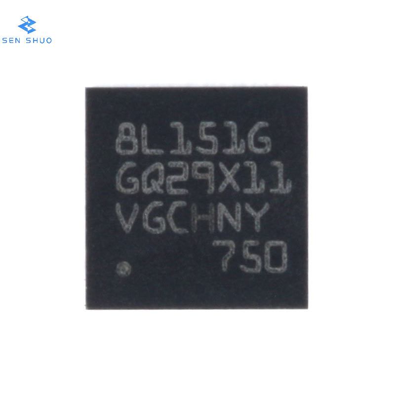 ของแท้ 100% STM8L151G4U6 UFQFPN-28 16MHz/16KB หน่วยความจําแฟลช/8 บิต Microcontroller MCU ชิป