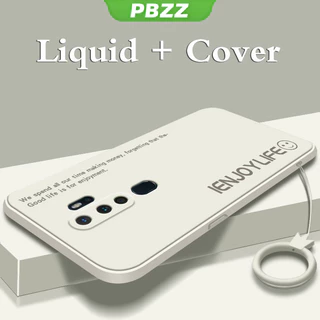 PBZZ เคส OPPO A5 2020 A9 2020 เคสโทรศัพท์ นิ่ม ของเหลว ป้องกัน ซิลิโคนนิ่ม ป้องกัน กันชน เคส