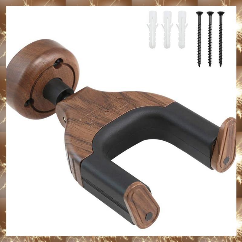 (OK B)PUNK Guitar Wall Mount Guitar Hanger,Guitar Hook Guitar Stand,Auto Lock Guitar Wall Hanger, fo