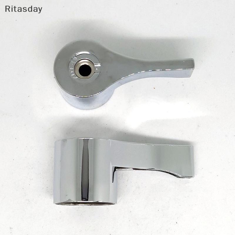 Ritasday Universal สามเหลี่ยมวาล์วก๊อกน้ําจับขนาดเล็ก Spout ห้องน้ํา Qui เปิดวาล์วจานอ่างล้างหน้า Handwheel ก๊อกน้ําสวิทช์จับใหม่