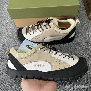 Koen KEEN Second-Generation ของแท้หนังกลางแจ้งคู่รองเท้าขนาดใหญ่ Anti-slip One-Pedal เดินป่ารองเท้าเดินป่าอินเทรนด์ All-Match XK AT0E