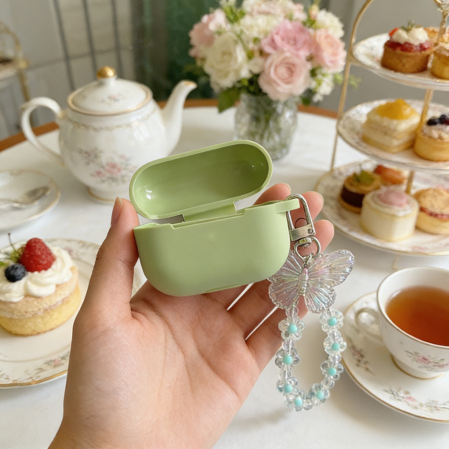 ดอกไม้ Keychian สําหรับ XIAOMI Redmi Buds 6 lite /Buds6 Paly / buds6active เคสซิลิโคนหูฟัง REDMI Bud