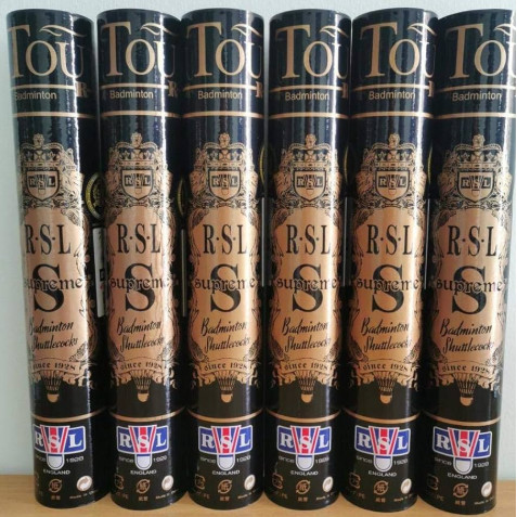RSL Supreme ลูกแบดมินตัน 77 RSL ลูกขนไก่แบดมินตันคลาสสิก RSL NO 1 2 3 ลูกขนไก่แบดมินตัน TOURNEY