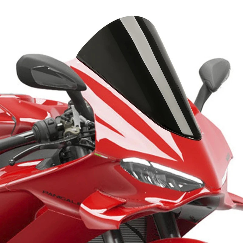สําหรับ Ducati Panigale V4 V4S V4R 2025 รถจักรยานยนต์กระจกกระจกป้องกันหน้าจอ Fairing Deflector ความส