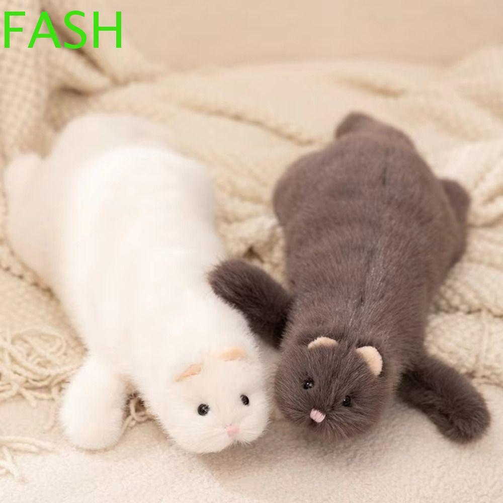 FASH ตุ๊กตา Ferret ตุ๊กตาของเล่น, Huggable ตุ๊กตาเหมือนจริงลักษณะ Ferret ของเล่นตุ๊กตา,มาพร้อมกับตุ๊