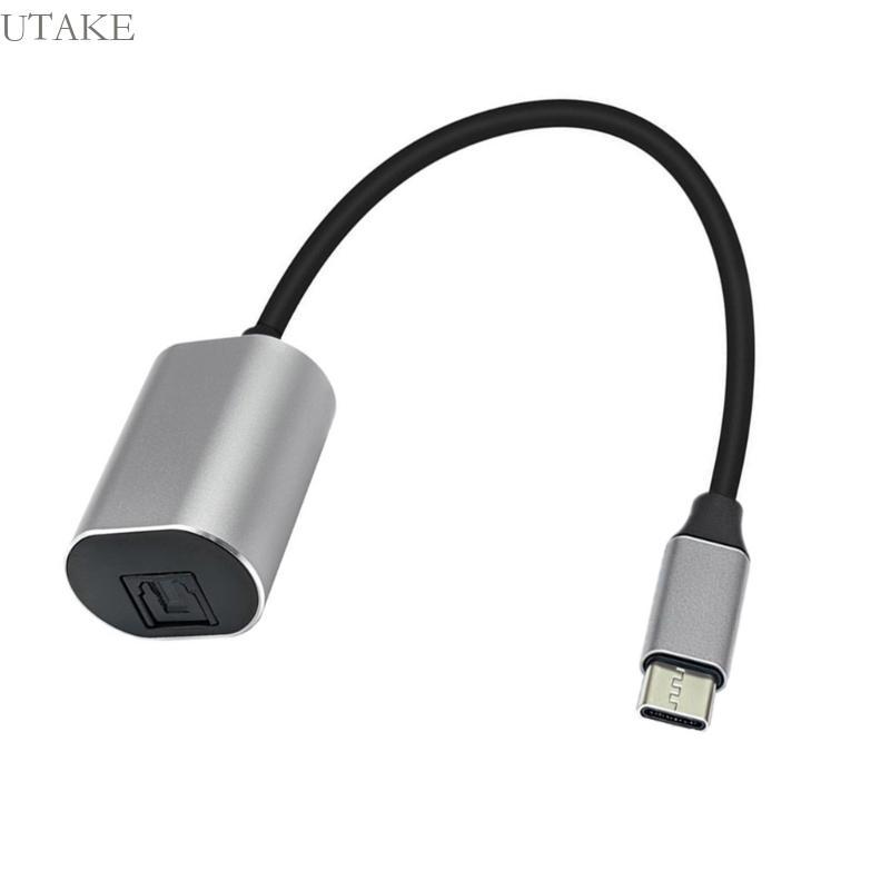 USB C Male To Sound Adapter Type C To Sound Adapter Fiber SPDIF Female Cable