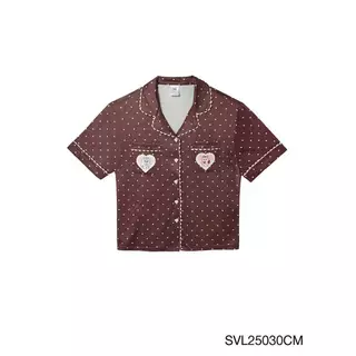Sabina x Momorei เซ็ตชุดนอนเสื้อแขนสั้น กางเกงขาสั้น รหัส SVL25030