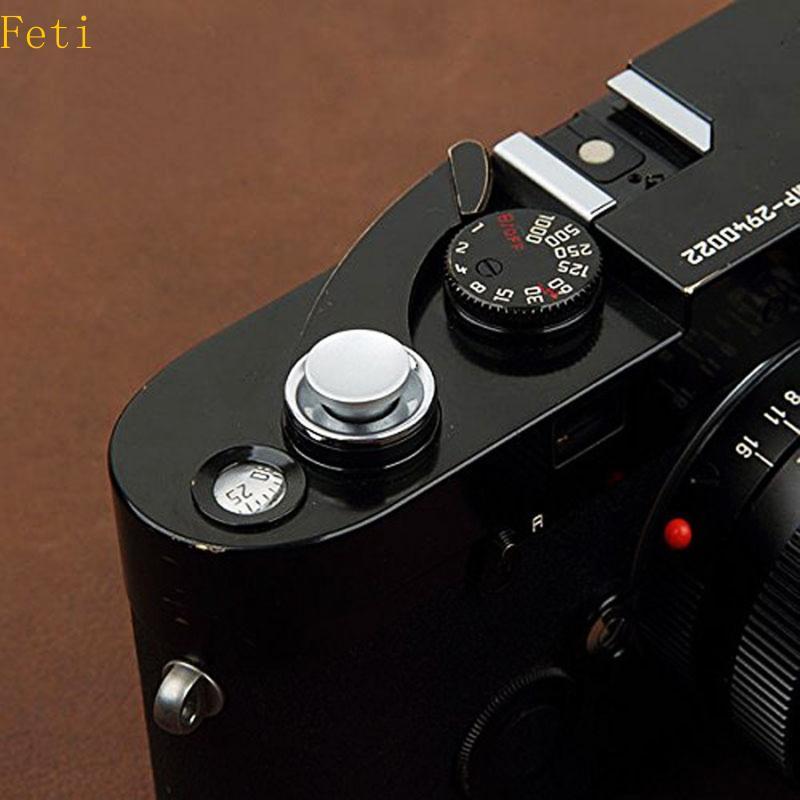 Feti Metal Bulged Surface Camera Soft Release Shutter Button สําหรับ Fuji XT20