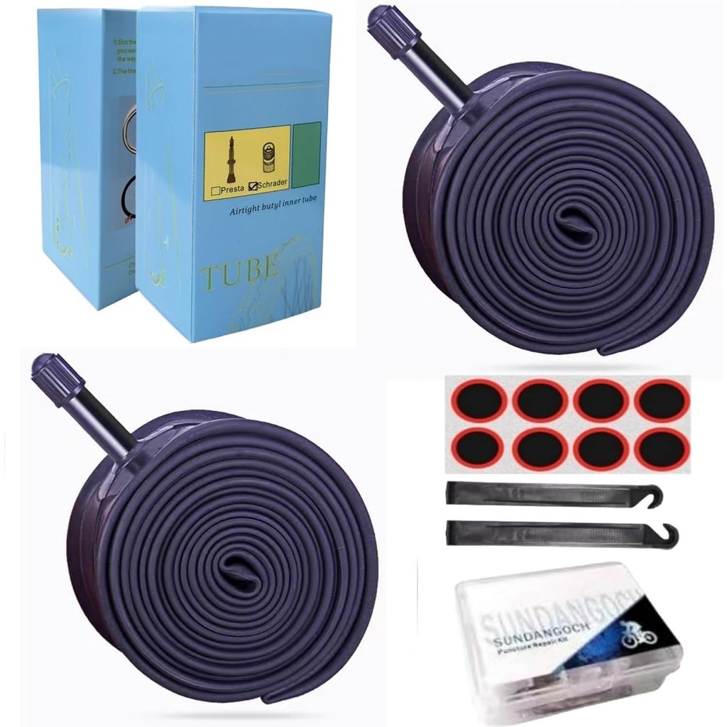 28" x 1 5/8" x 1 3/8" จักรยานหลอด จักรยาน 28" x1-3/8" 1-5/8" จักรยานยางในท่อยาง 700x35/38/40/43ค ขนา